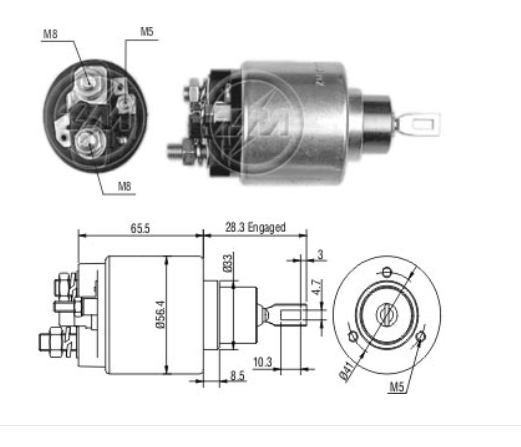 OTOMATİK BOSCH TİPİ 12V RENAULT CLIO / KANGOO / ME