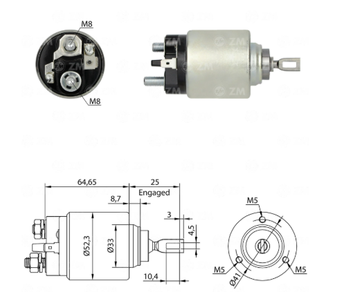 OTOMATİK BOSCH TİPİ 12V RENAULT CLIO / KANGOO