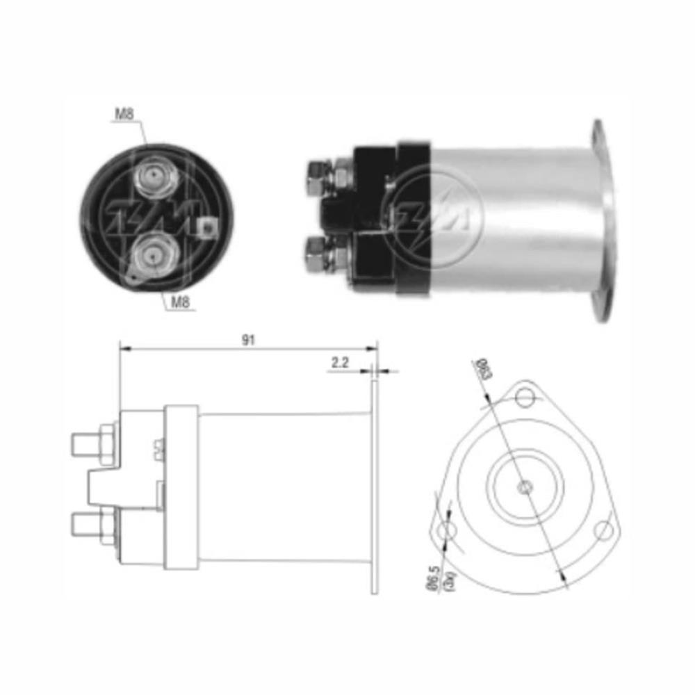 OTOMATİK DELCO TİPİ 12V OPEL ESKI MODEL