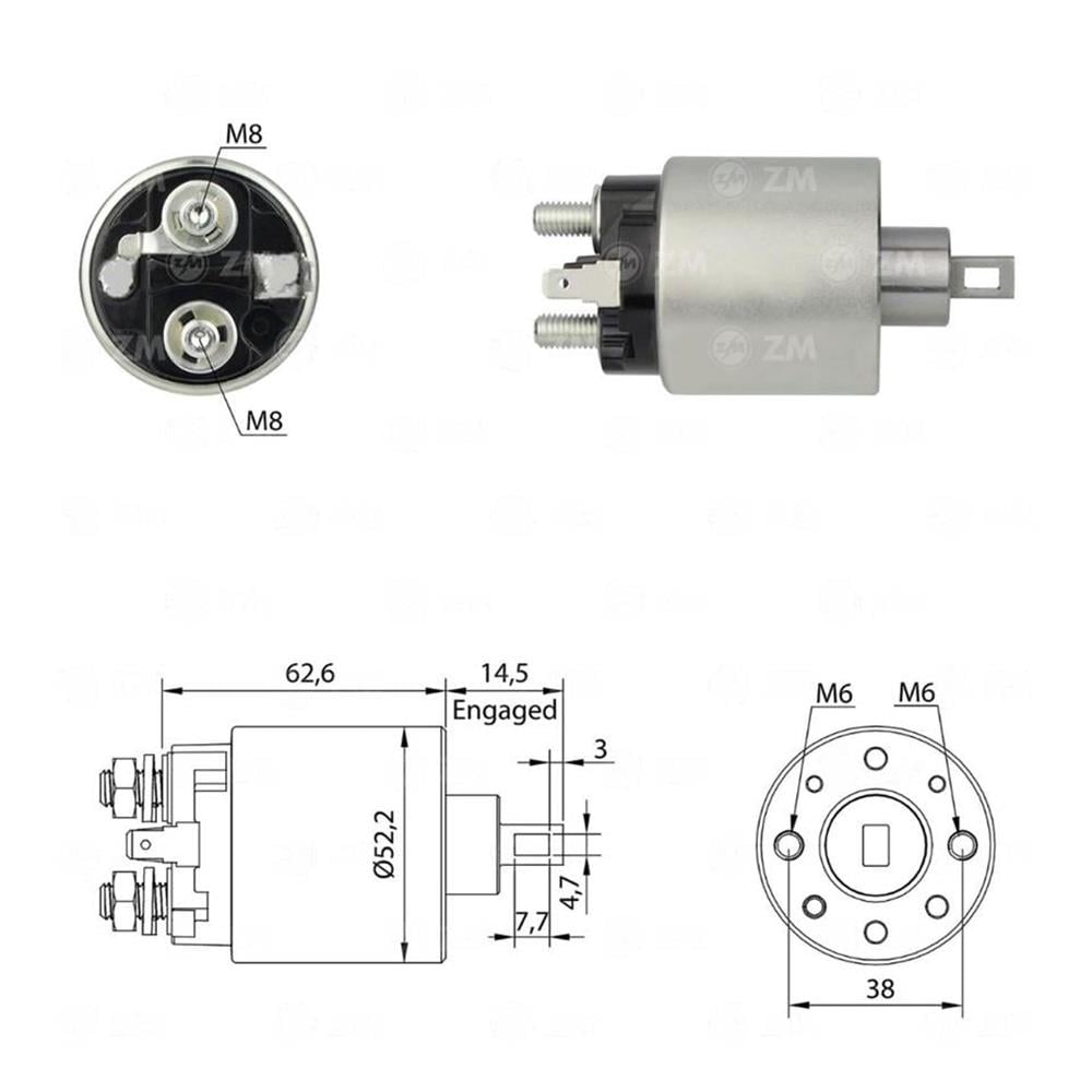 OTOMATİK HITACHI TİPİ 12V ISUZU D-MAX