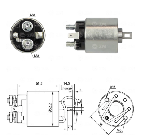 OTOMATİK HITACHI TİPİ 12V OPEL YENI MODEL