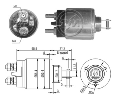 OTOMATİK ISKRA TİPİ 12V LADA SAMARA