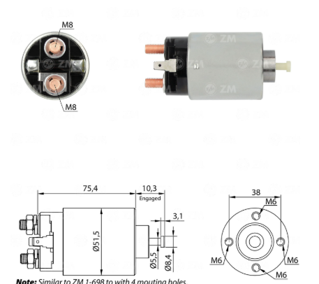 OTOMATİK MITSUBISHI TİPİ 12V L300 YENI MODEL / HYUNDAI