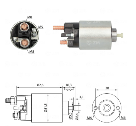 OTOMATİK MITSUBISHI TİPİ 12V RENAULT CLIO / KANGOO