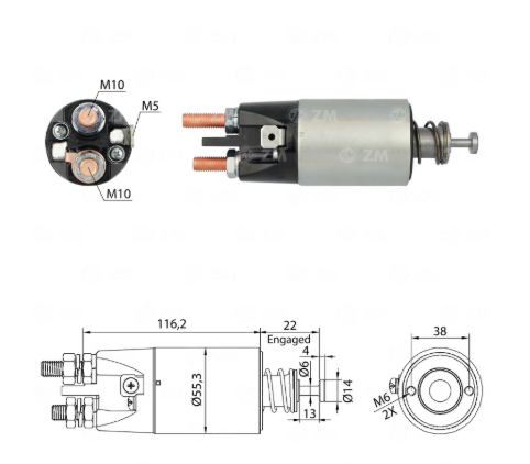 OTOMATİK MITSUBISHI TİPİ 24V 39 MT KULAKSIZ RENAULT