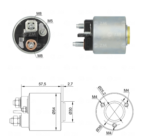 OTOMATİK VALEO TİPİ 12V CITROEN / PEUGEOT CIVATALI
