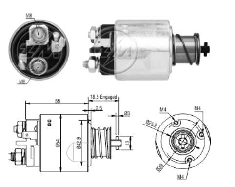 OTOMATİK VALEO TİPİ 12V HYUNDAI / KIA BONGO K2500