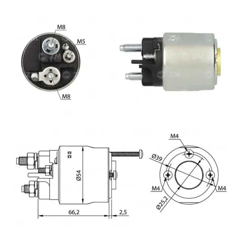 OTOMATİK VALEO TİPİ 12V OPEL MOVANO / VIVARO 2.5 C
