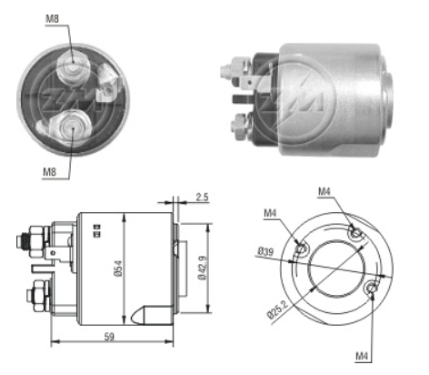 OTOMATİK VALEO TİPİ 12V RENAULT CLIO / KANGOO / TW