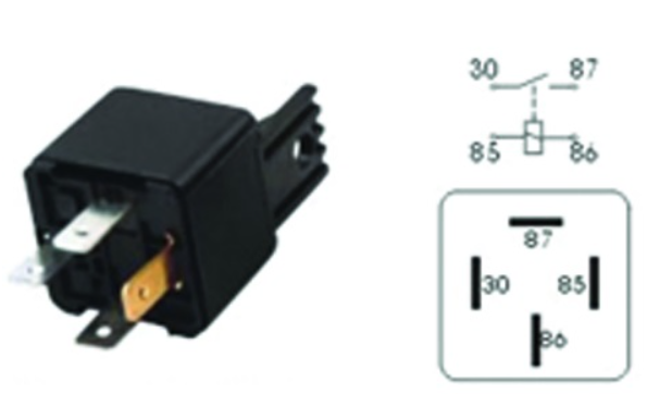 ROLE 24V 20A 4 UCLU SAPLI VR0340
