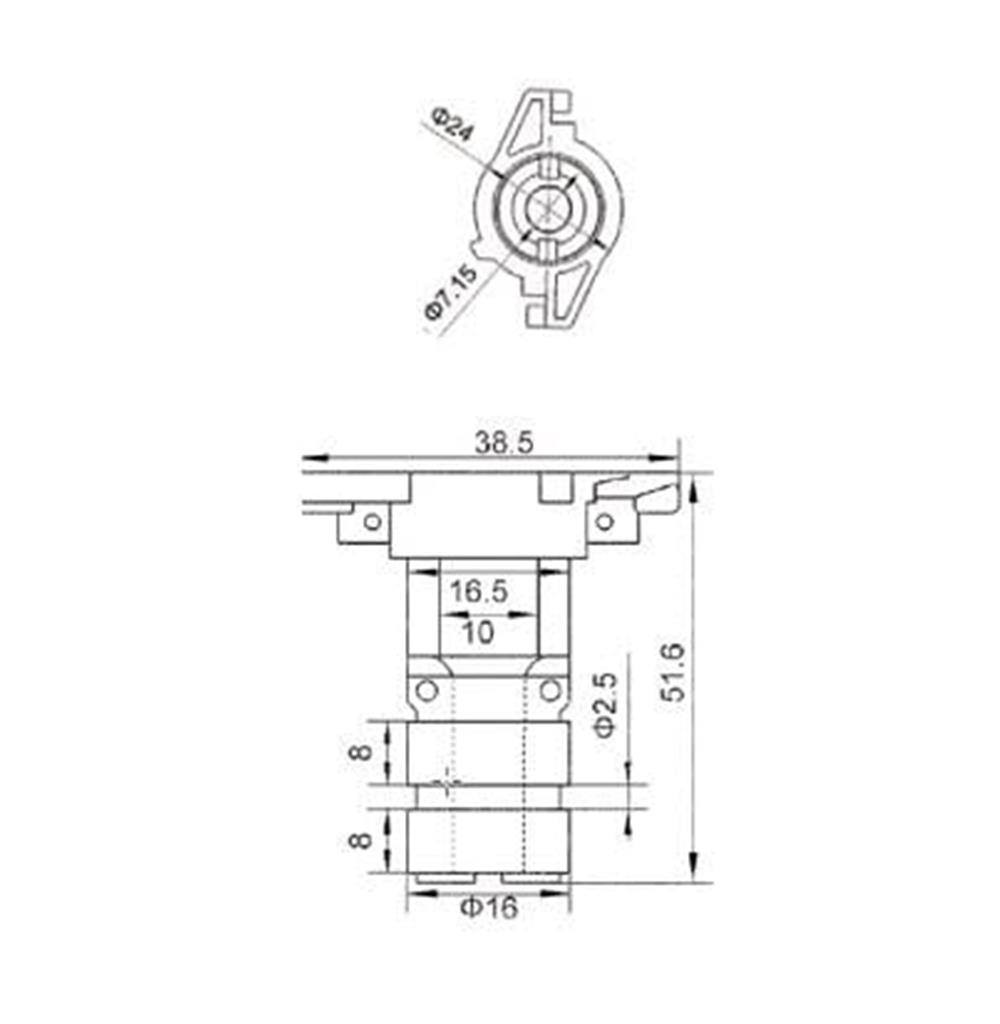 ROTOR BAKIRI BOSCH TİPİ VW PASSAT TRANSPORTER YM (XRB180)