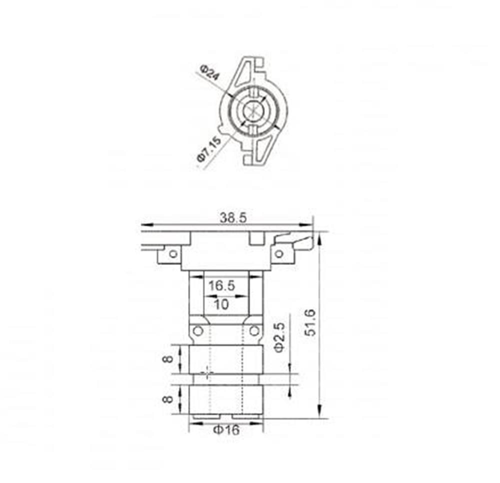 ROTOR BAKIRI BOSCH TİPİ VW PASSAT TRANSPORTER YM XRB180 (INDIA)