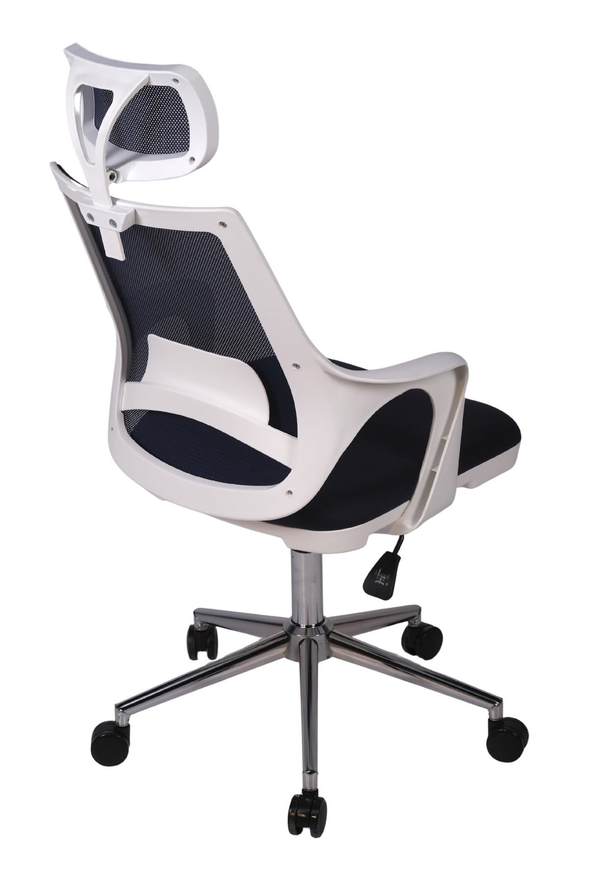 Ofisbazaar Buya Beyaz Fileli Ofis Koltuğu | Ergonomik ve Modern Tasarım Siyah Fileli