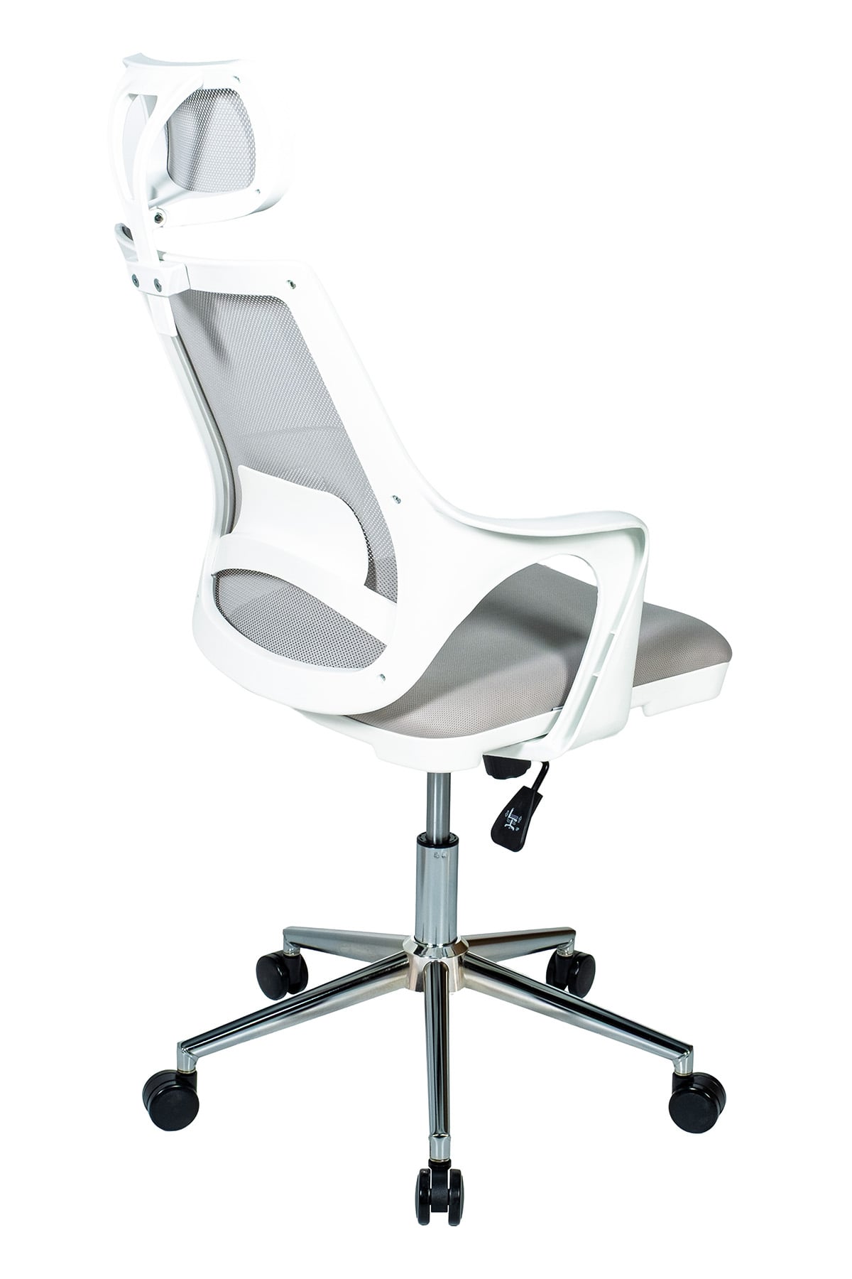Ofisbazaar Buya Beyaz Fileli Ofis Koltuğu | Ergonomik ve Modern Tasarım Gri