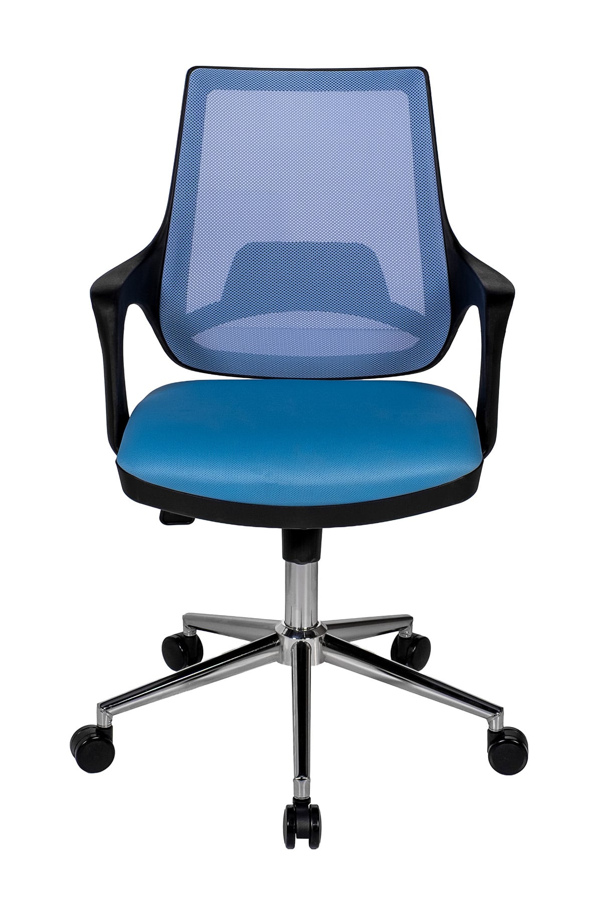 Ofisbazaar Buya Fileli Çalışma Koltuğu | Ergonomik Şef ve Toplantı Koltuğu Açık Mavi