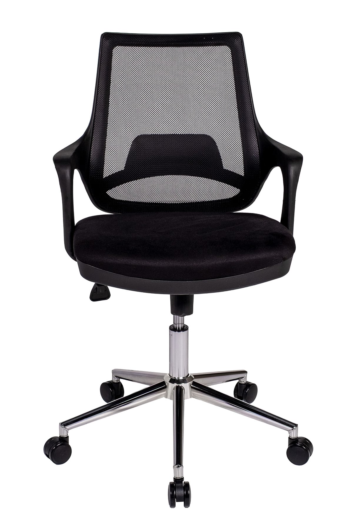 Ofisbazaar Buya Fileli Çalışma Koltuğu | Ergonomik Şef ve Toplantı Koltuğu Siyah Fileli