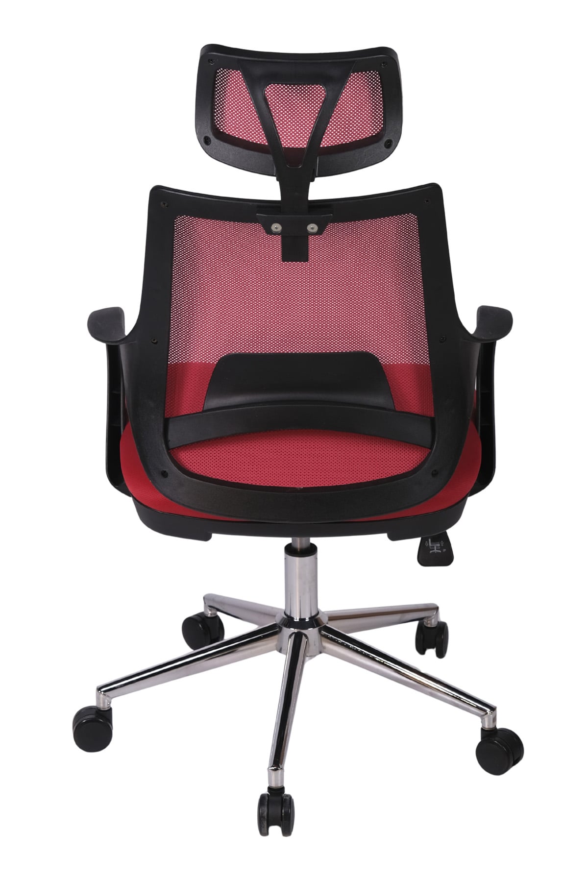 Ofisbazaar Buya Fileli Ofis Koltuğu | Ergonomik ve Modern Tasarım Kırmızı