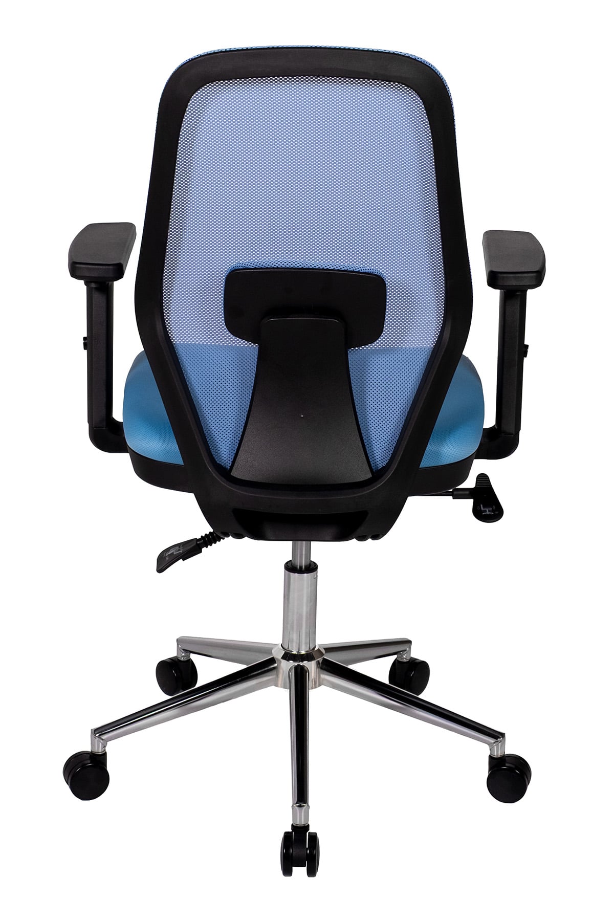 Ofisbazaar Dali Fileli Çalışma Koltuğu | Ergonomik Şef ve Toplantı Koltuğu Açık Mavi