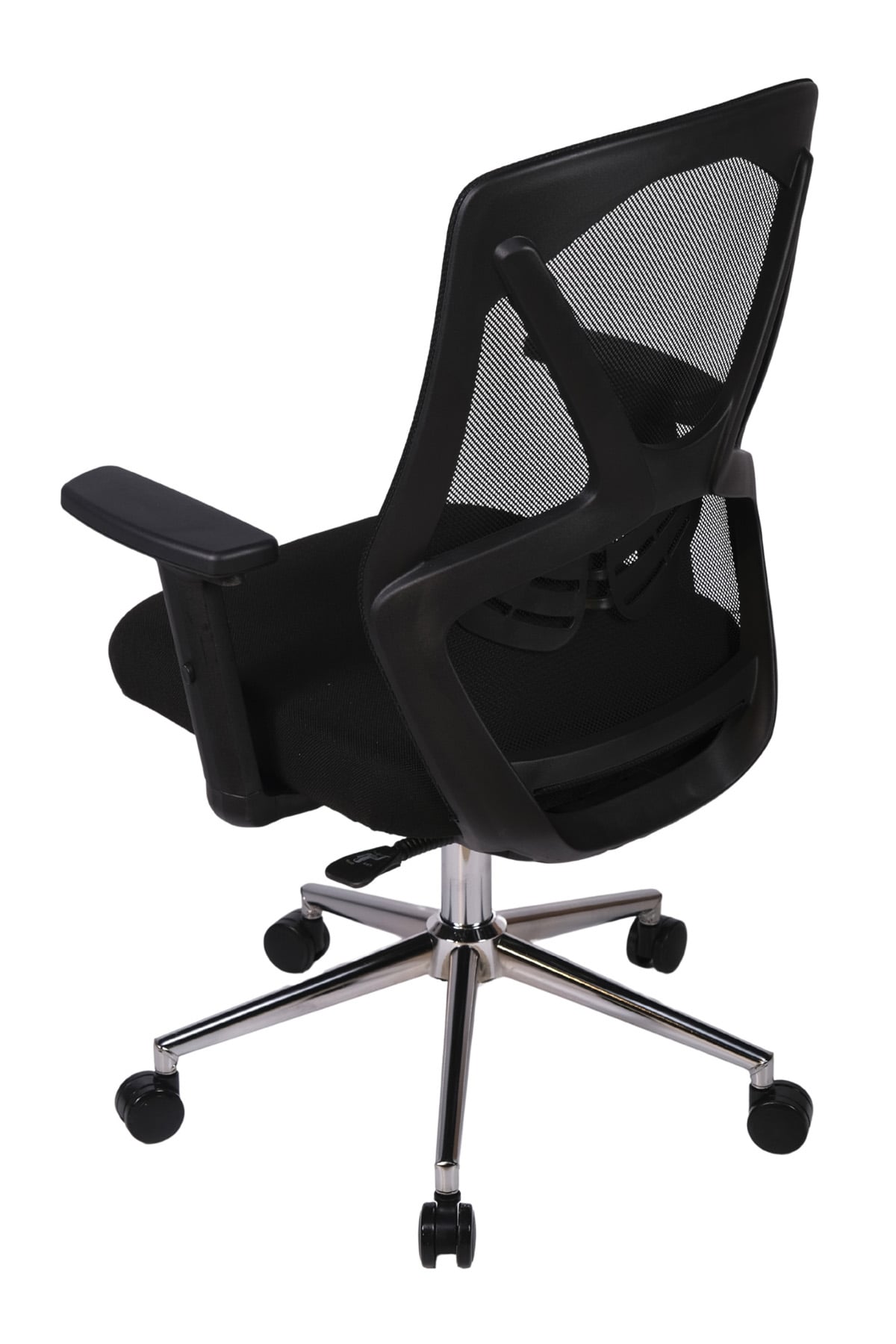 Ofisbazaar Dolphin Siyah Fileli Çalışma Koltuğu | Ergonomik Şef ve Toplantı Koltuğu Siyah Fileli