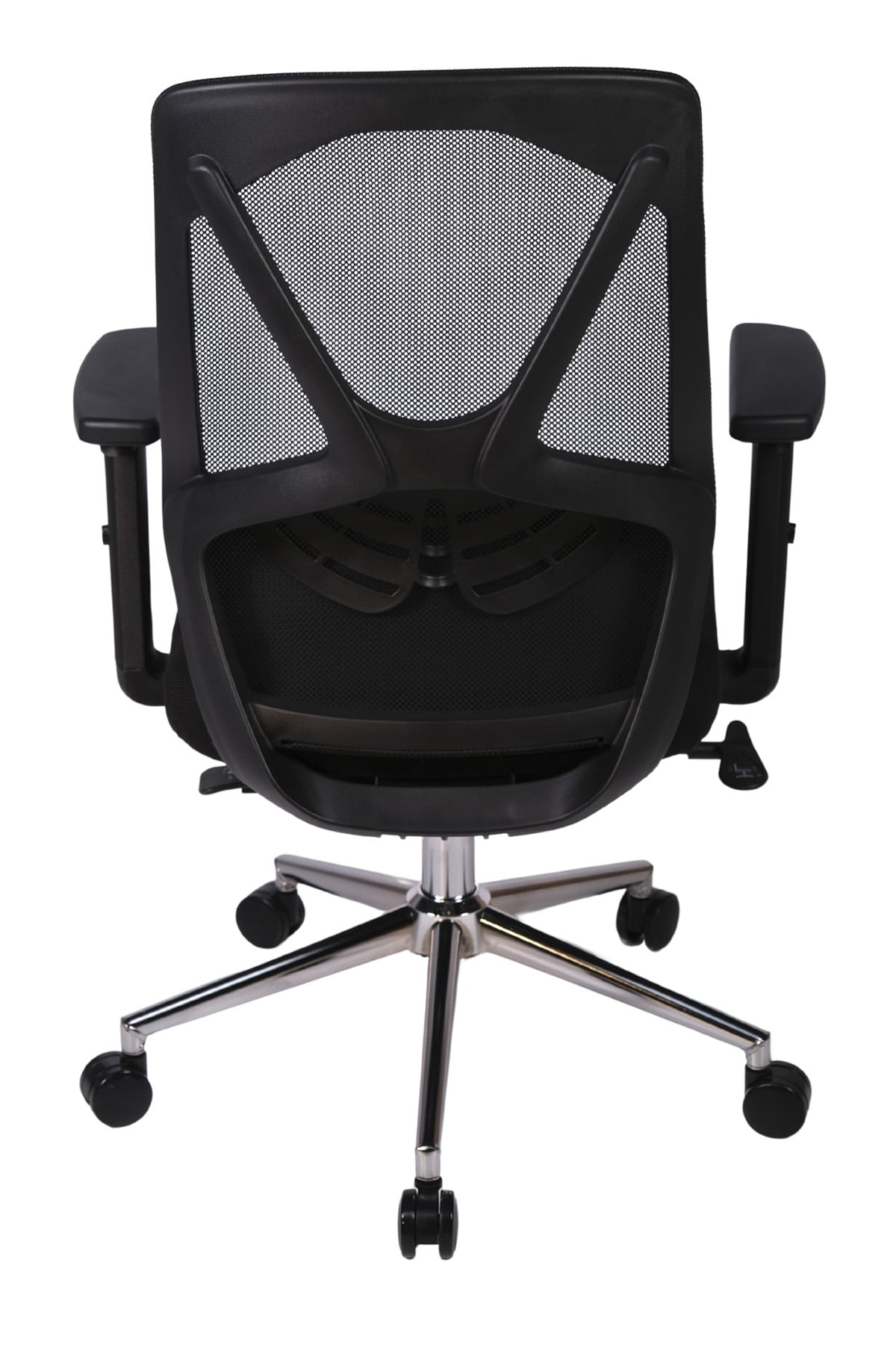 Ofisbazaar Dolphin Siyah Fileli Çalışma Koltuğu | Ergonomik Şef ve Toplantı Koltuğu Siyah Fileli
