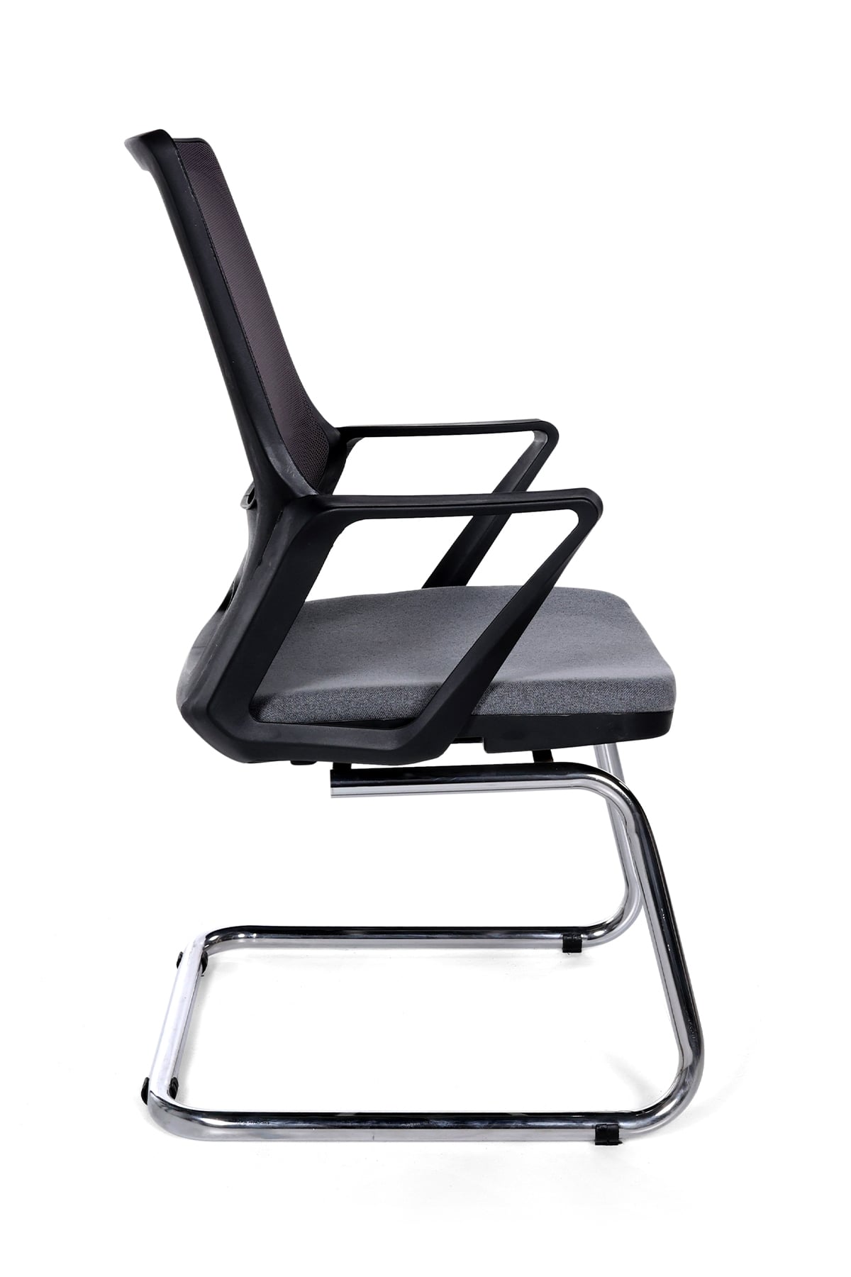 Ofisbazaar Lizz Gri Fileli Bekleme Koltuğu | Ergonomik Ofis ve Ev Koltuğu Gri
