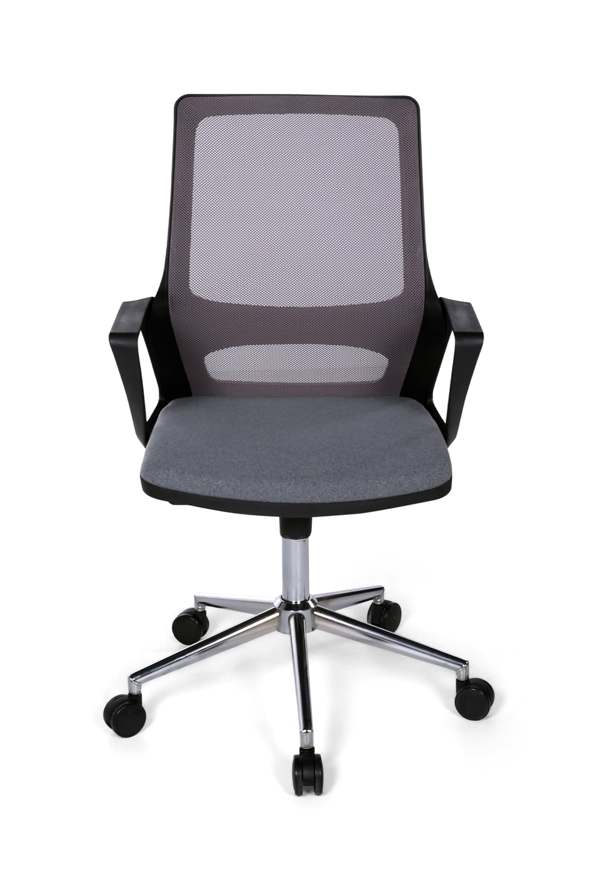 Ofisbazaar Lizz Gri Fileli Çalışma Koltuğu | Ergonomik Ofis ve Ev Koltuğu Gri