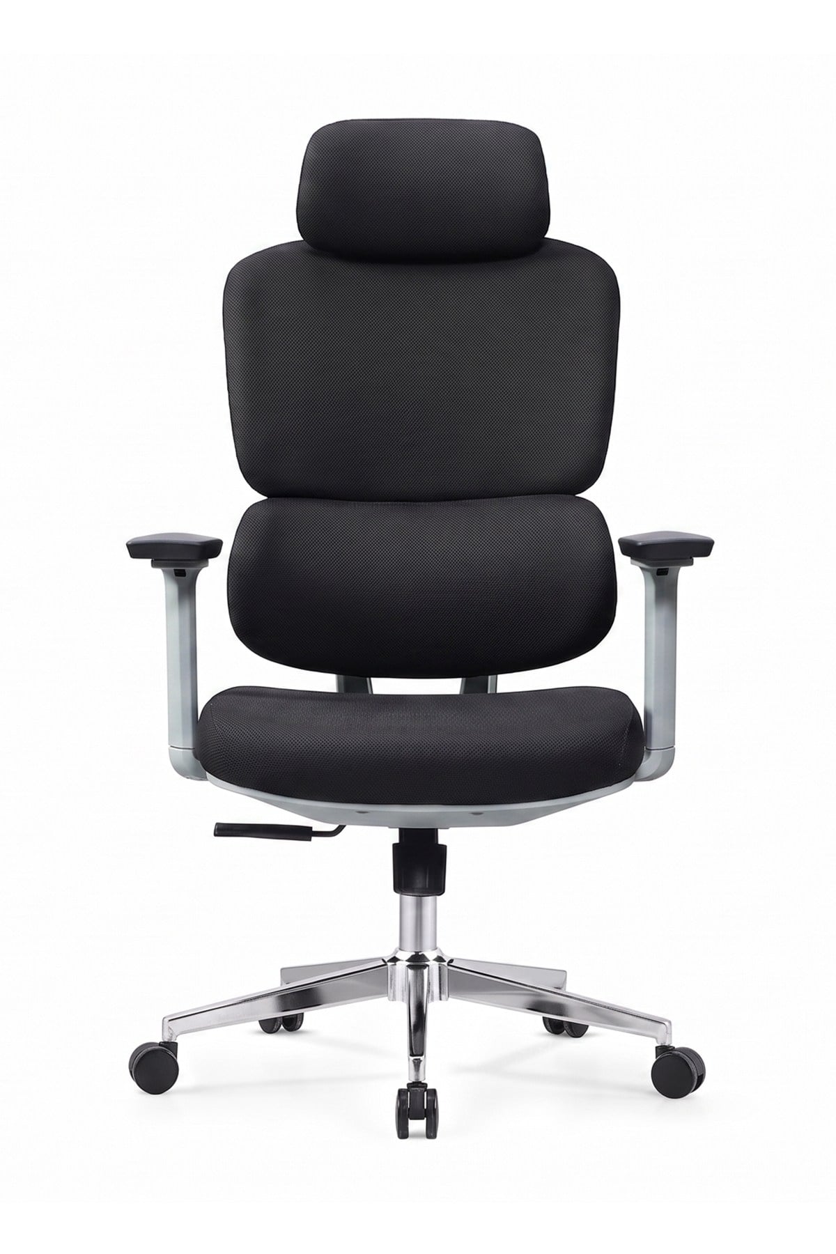 Ofisbazaar Ocean Premium Ergonomik Yönetici Koltuğu | Başlıklı ve Bel Ayarlı Ofis Koltuğu Siyah