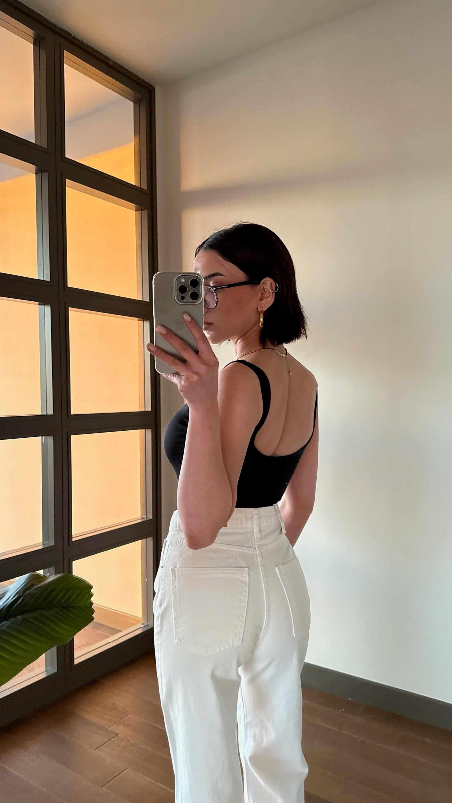 Straight Beyaz Jean