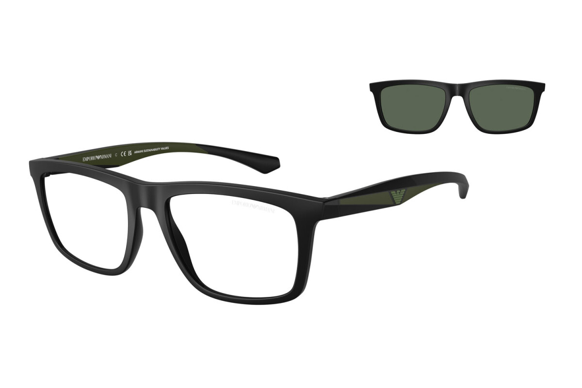 EMPORIO ARMANI EA 4235 (Güneş Klipsli) 50011W 55