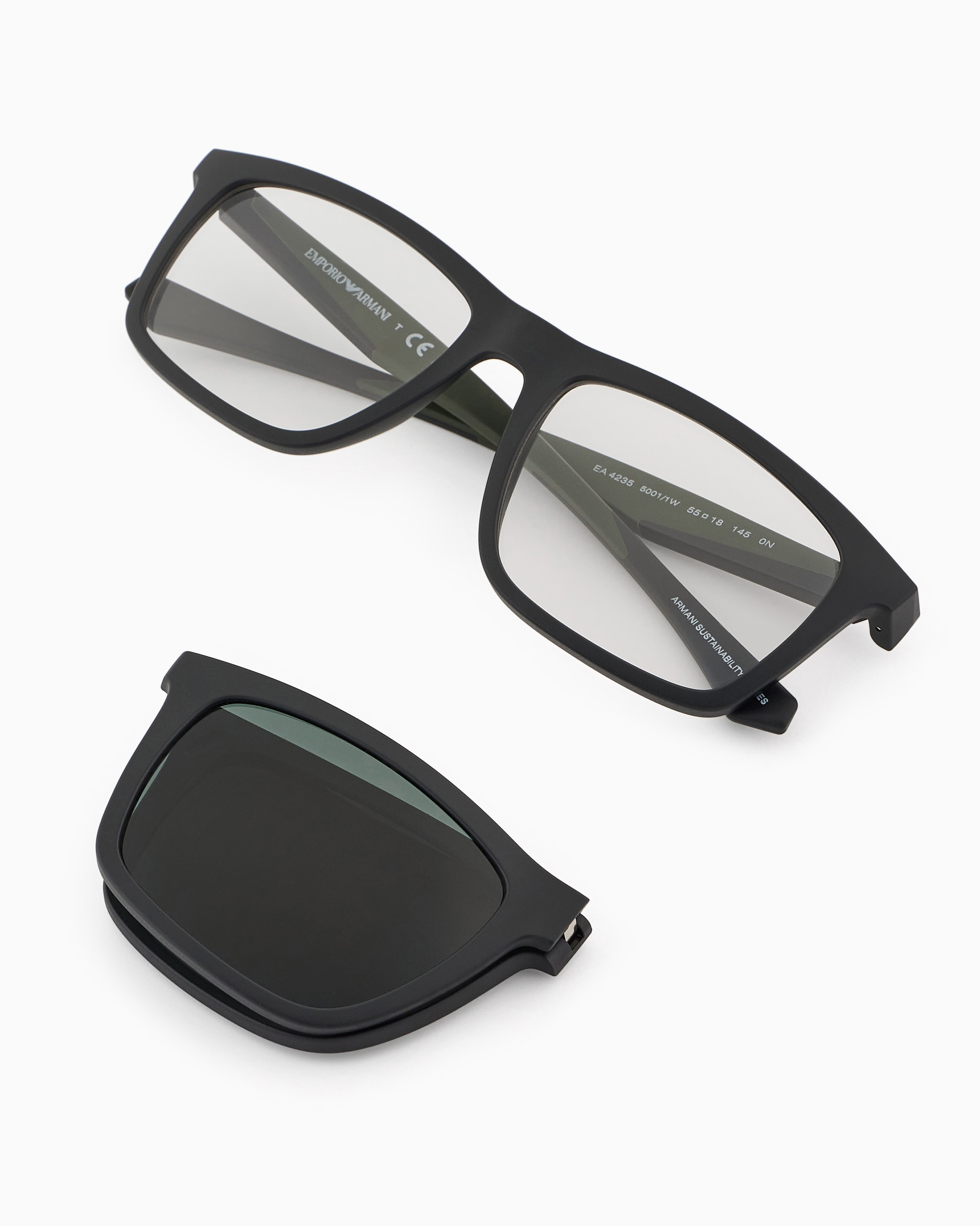 EMPORIO ARMANI EA 4235 (Güneş Klipsli) 50011W 55