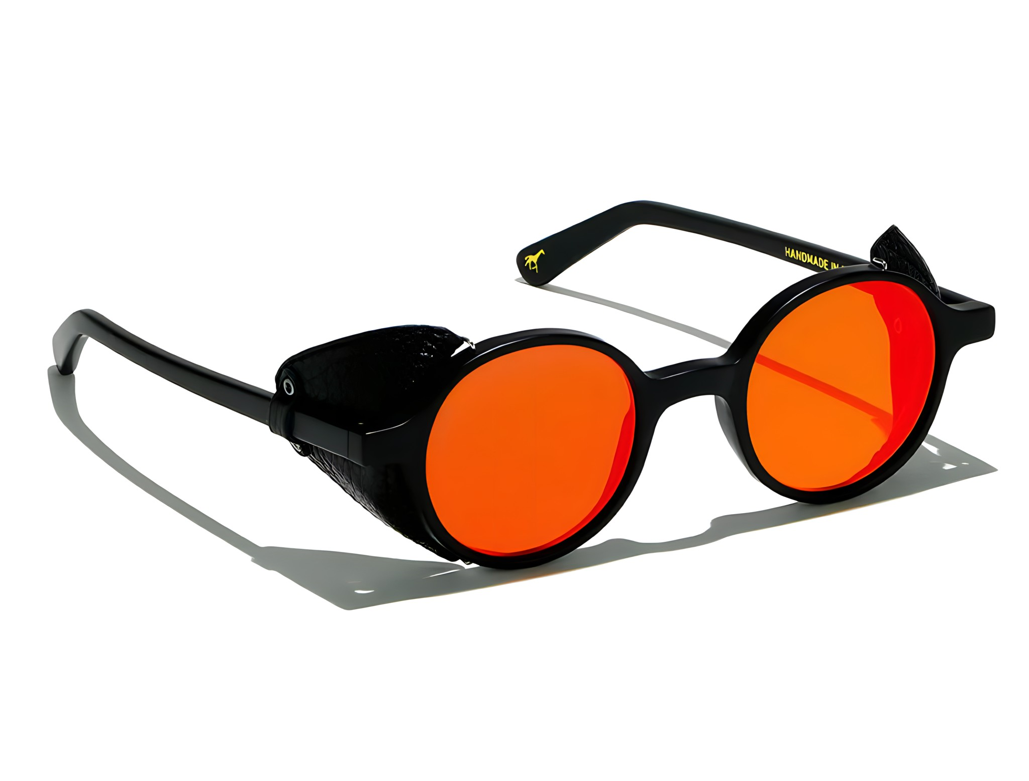 L.G.R Reunion Flap Black Matt 22/Flat Red Mirror 5354 48-23