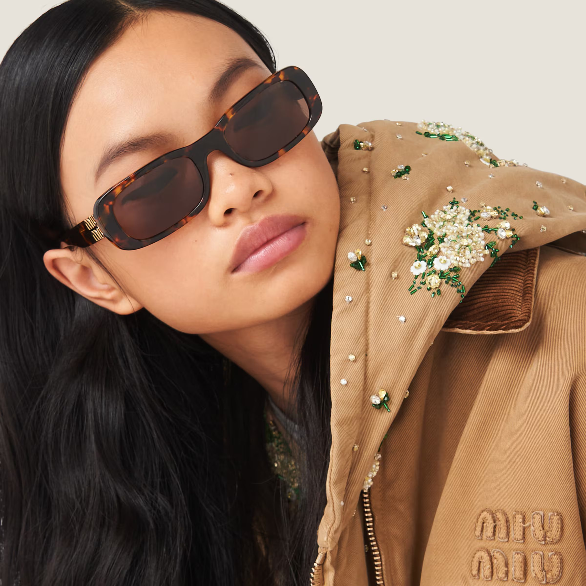 MIU MIU SMU 08ZS VAU06B 53