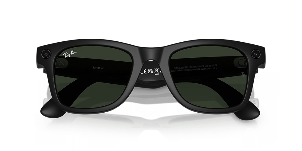 RAYBAN META WAYFARER AKILLI GÖZLÜK RW 4008 Transitions 601S1M 53 Güneşte Koyulaşan