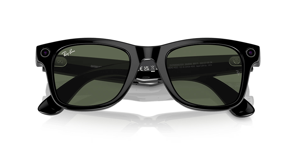 RAYBAN META WAYFARER AKILLI GÖZLÜK RW 4008 601/71 53 Big Size