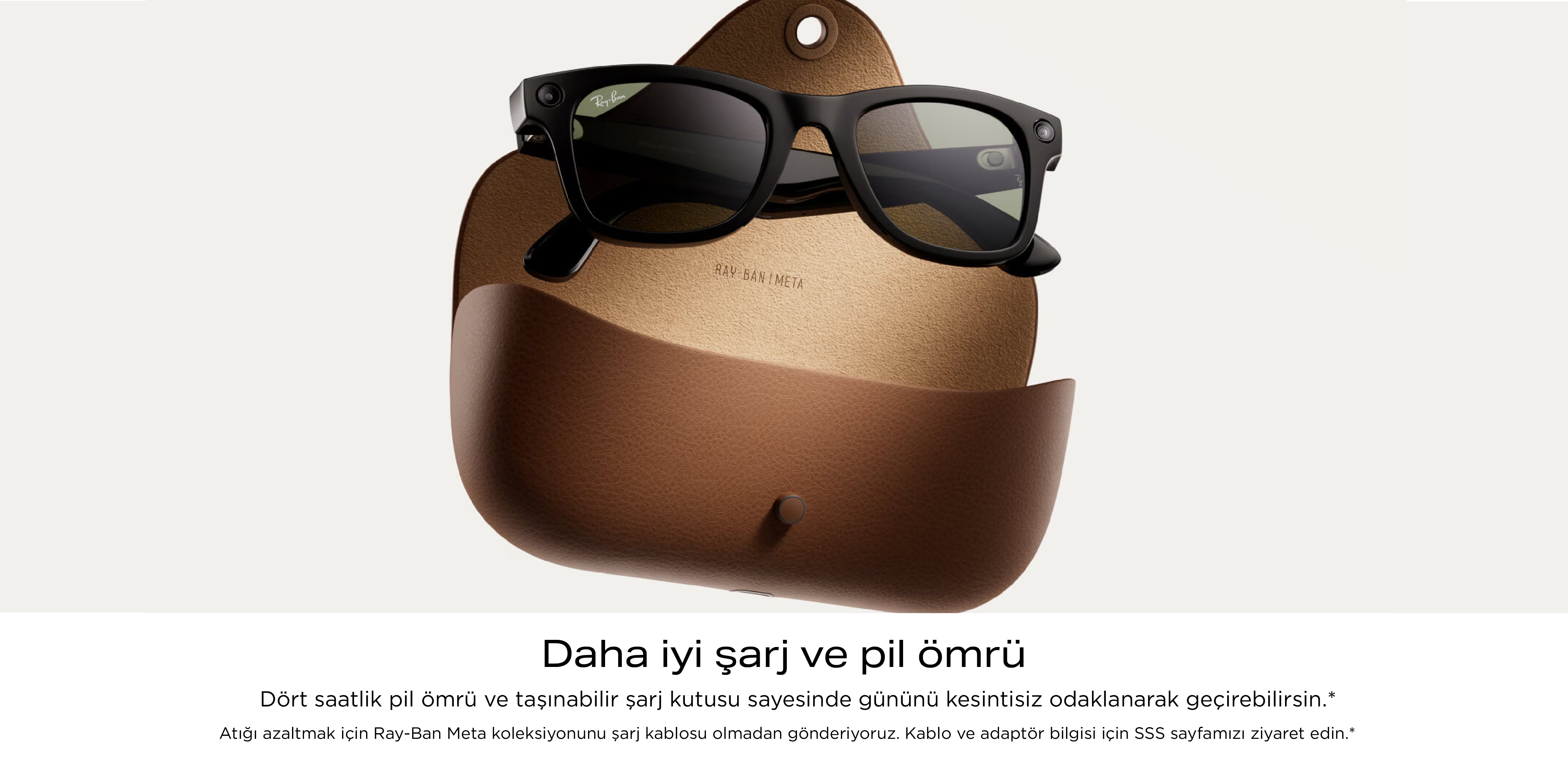 RAYBAN META WAYFARER AKILLI GÖZLÜK RW 4006 601ST3 50