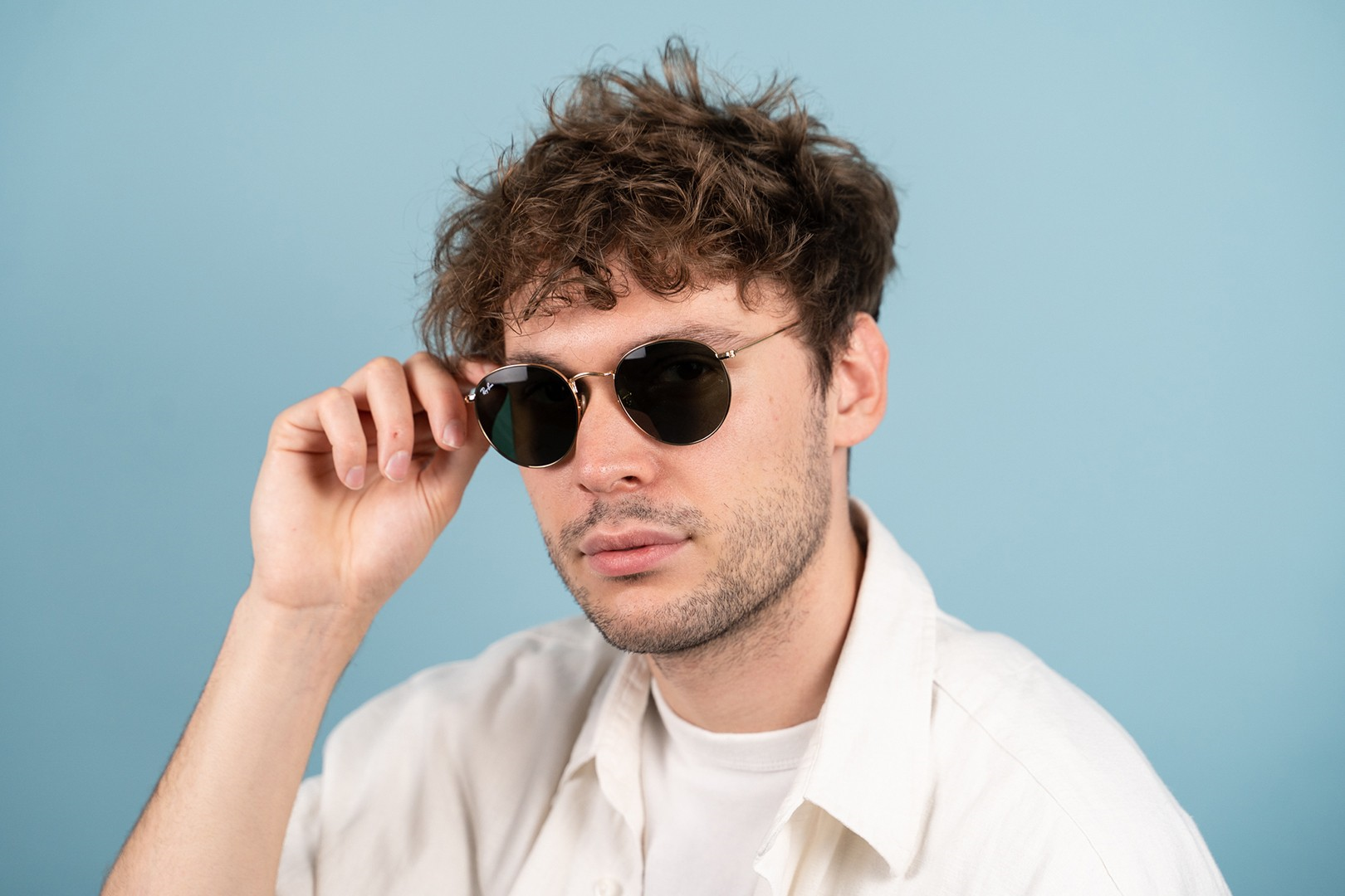 RAYBAN RB 3447-N Round Metal 001 50