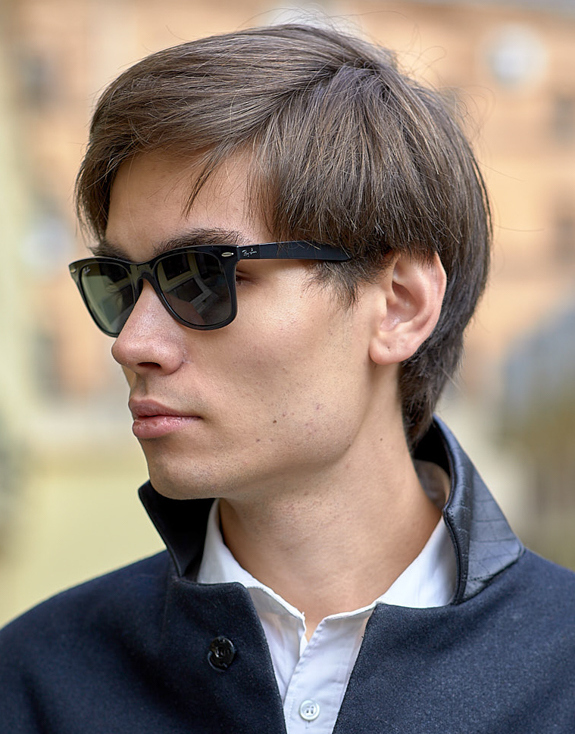 RAYBAN RB 4195 Wayfarer Liteforce 601/71 52