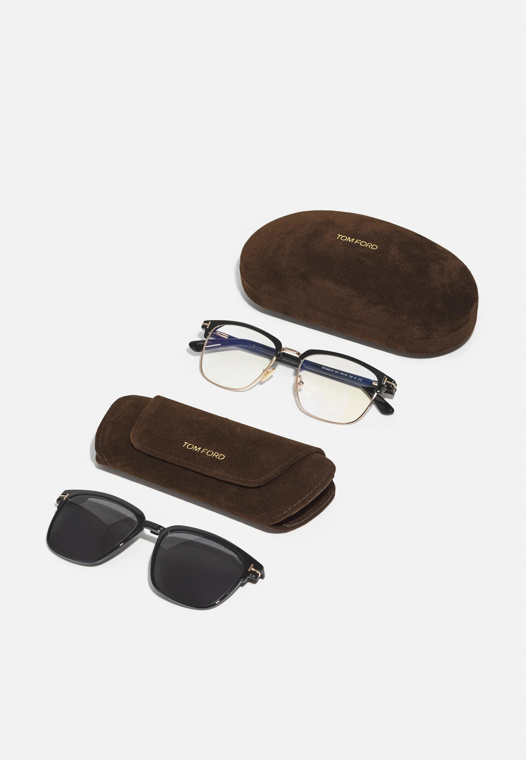 TOM FORD FT 5683 (Güneş Klipsli) 001 54