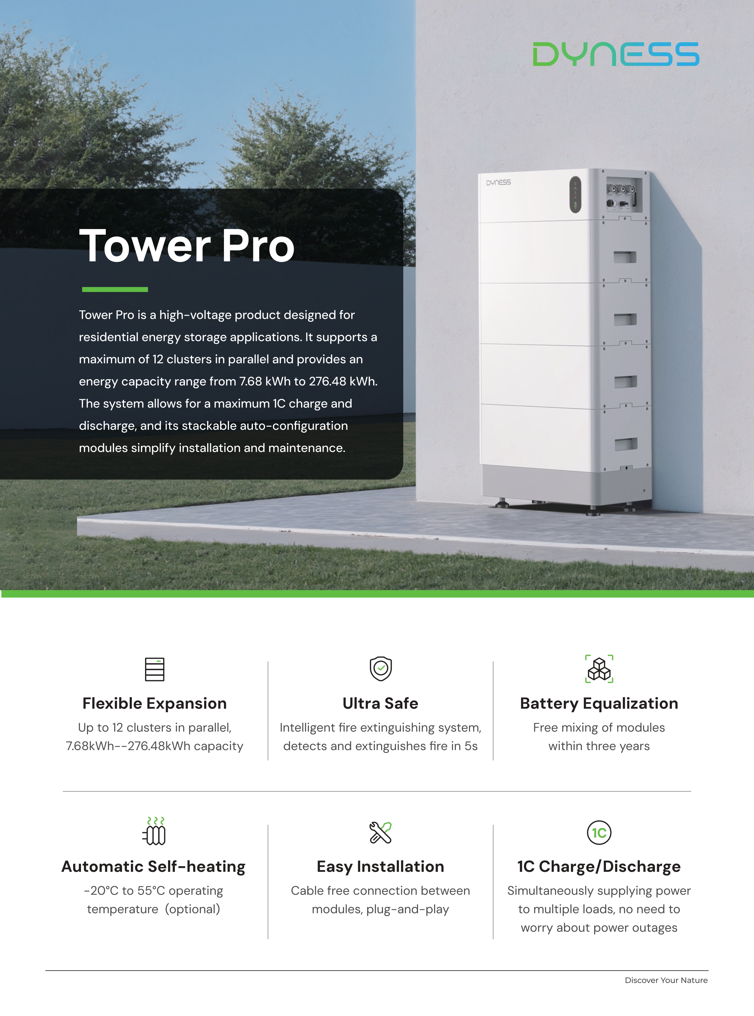 Dyness Tower Pro TP15 - 15.36kWh