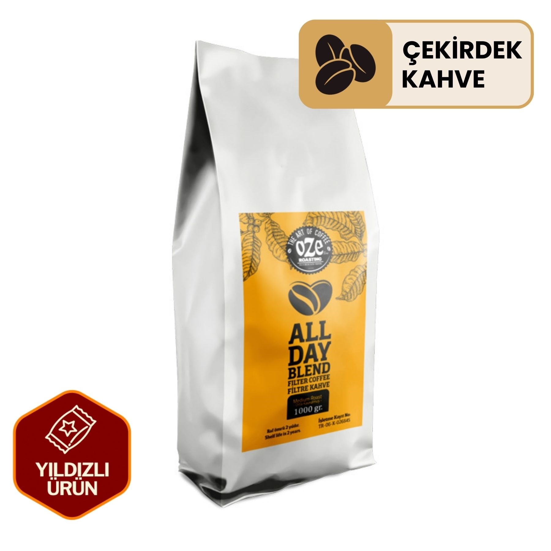 All Day Blend Filtre Kahve 1000 g-Taze Blend Filtre Kahveler