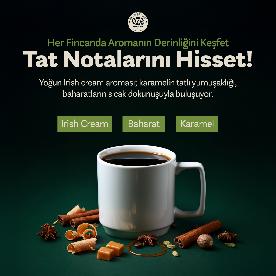 Aromalı Filtre Kahve Tanışma Seti Irish Cream, All Day Blend, Çikolata Frambuaz 3'lü 250G-Aromalı Filtre Kahveler