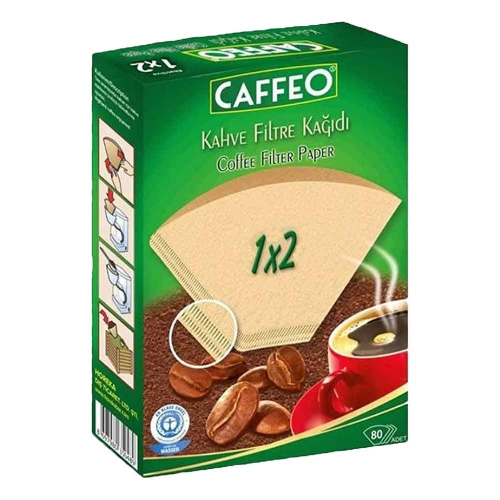Kahve Filtre Kağıdı Caffeo 80 Adet