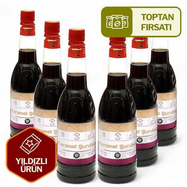 Karamel Şurubu 6'lı 75CL