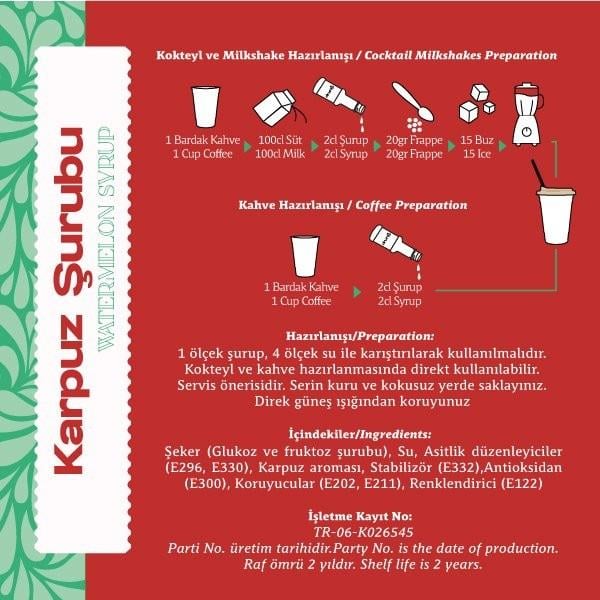 Karpuz Şurubu 75CL
