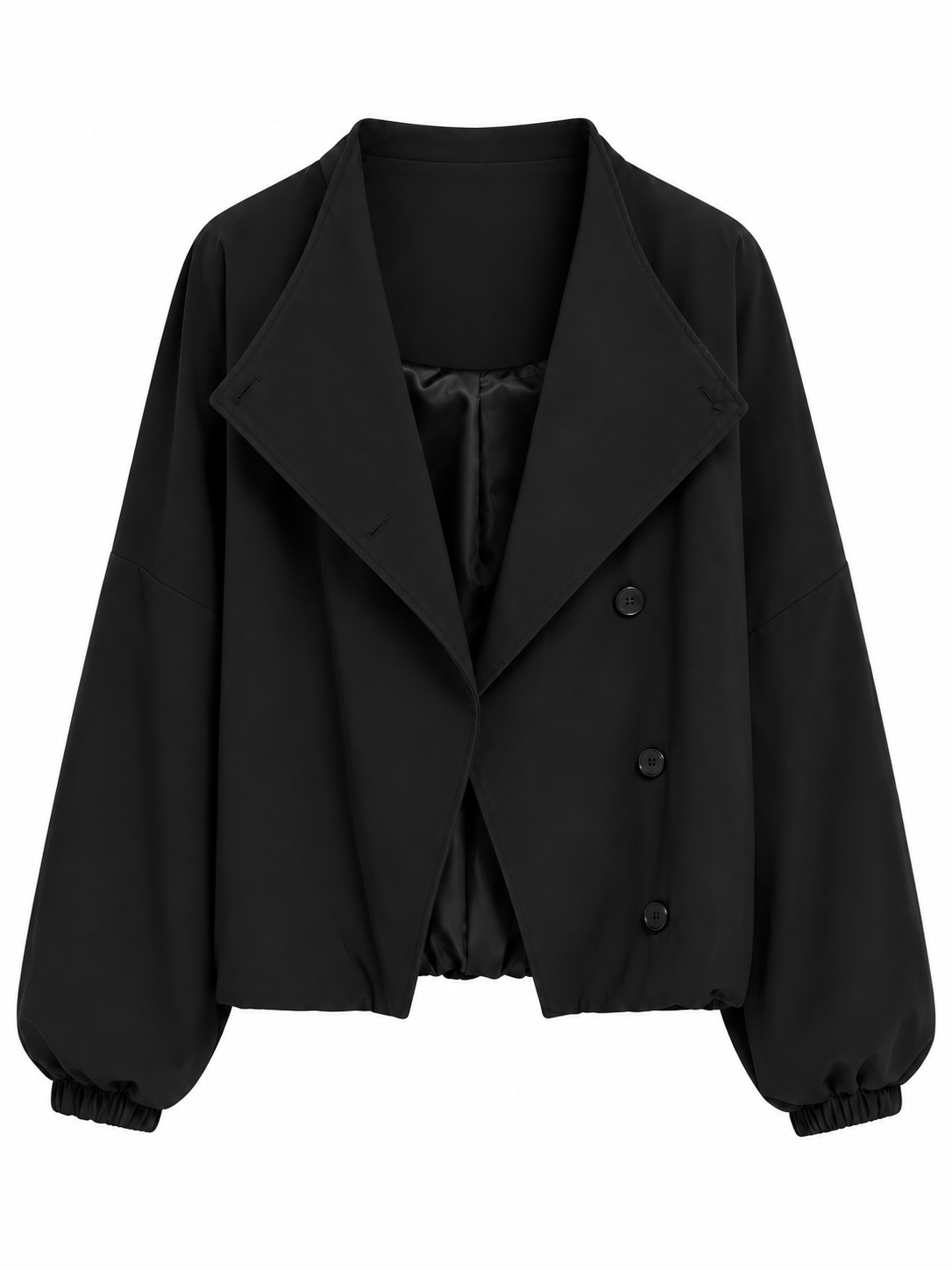 Siyah Bomber Ceket