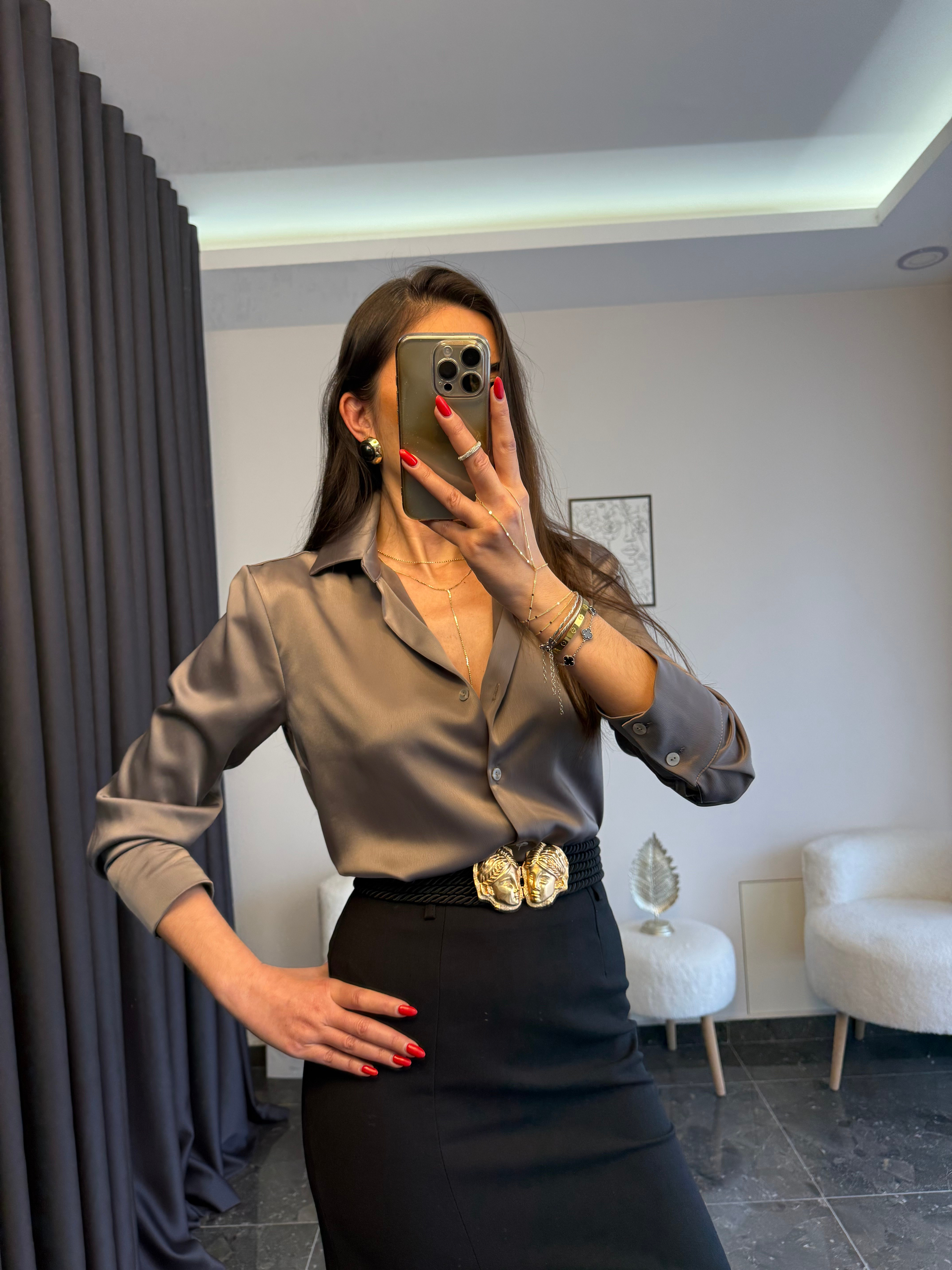 Vizon Premium Saten Gömlek ( ÖN SİPARİŞ KARGO VERİLİŞ 15 EKİM )