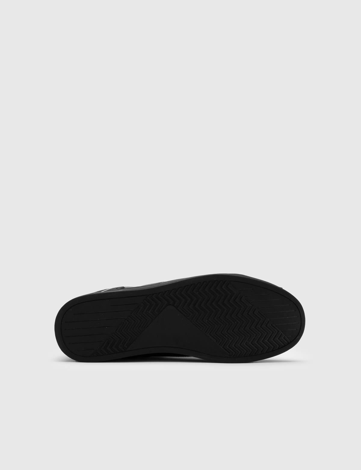 Abror Black Leather Men's Boot