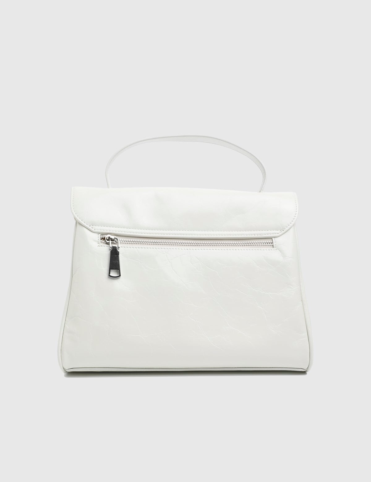 Adorata White Leather Women's Handbag