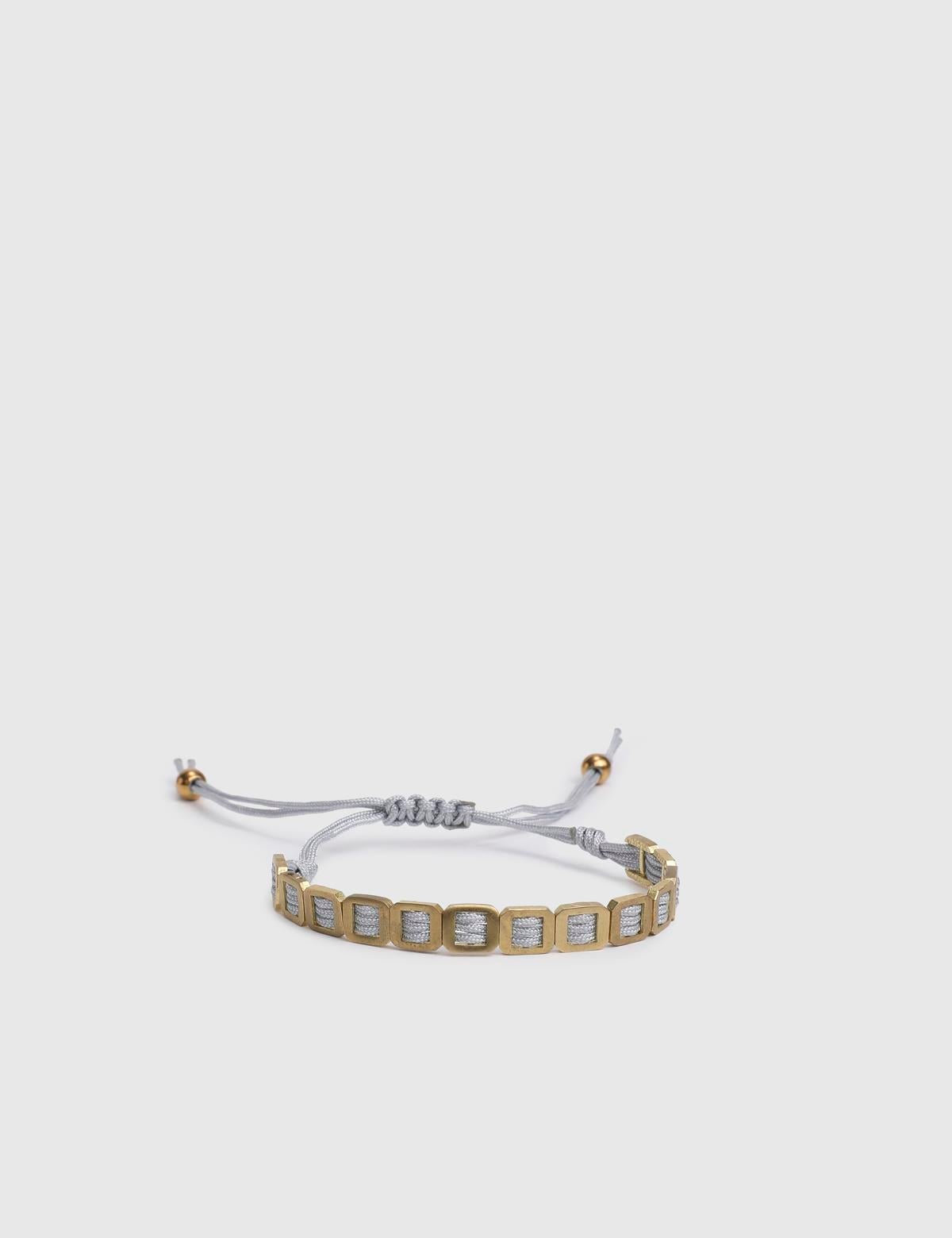 Alanis Grey Men's Bracelet