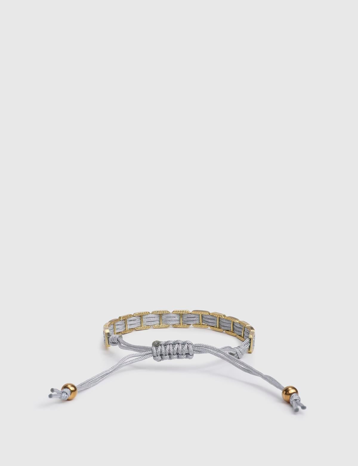 Alanis Grey Men's Bracelet